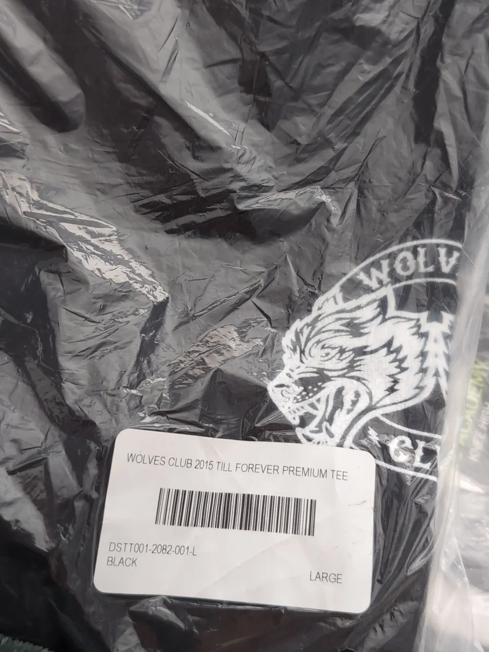 DARC WOLVES CLUB 2015 TILL FOREVER "PREMIUM" OVERSIZED- L - Picture 2 of 4